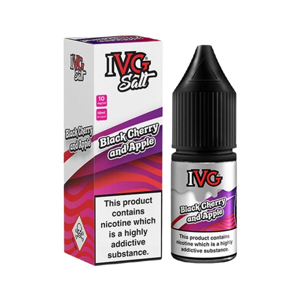 IVG Black Cherry Apple Nic Salt - 10mg