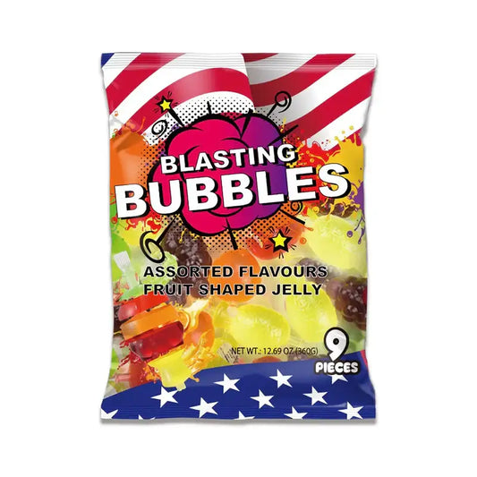 Blasting Bubbles Jelly Fruit Shape 40g RRP £1.99 [20 pcs]