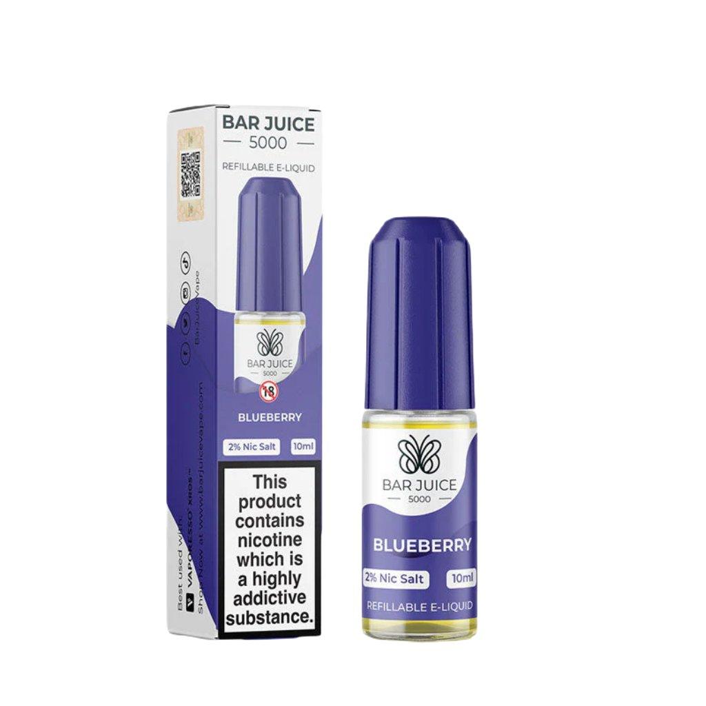 Bar Juice 5000 Blueberry Nic Salt - 10mg