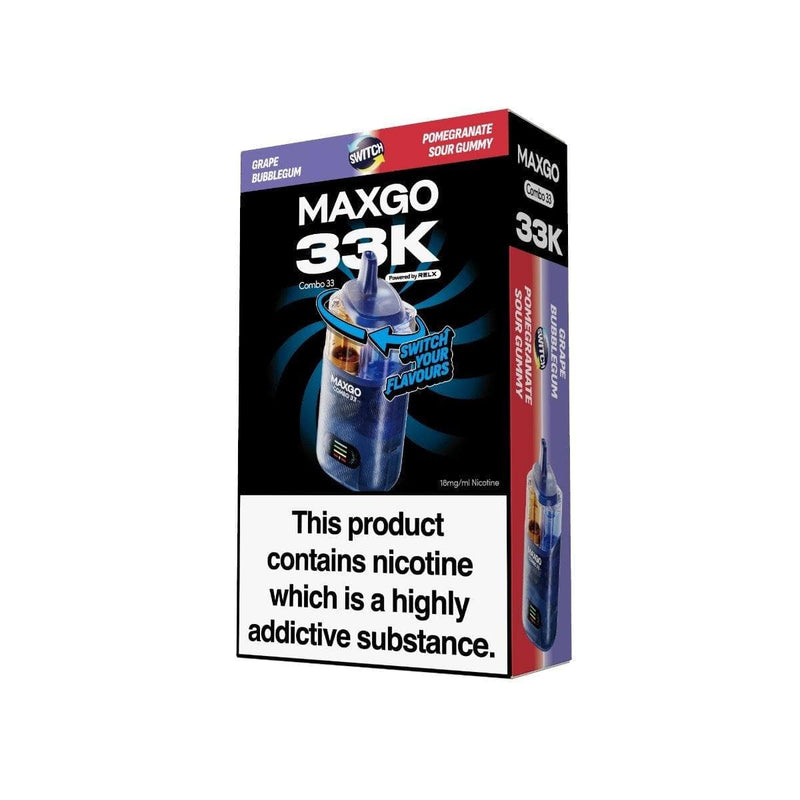 Relx Maxgo 33k Prefilled Pod Vape Kit