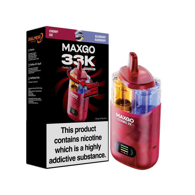 Relx Maxgo 33k Prefilled Pod Vape Kit