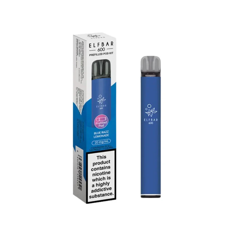 Elf Bar 600 Prefilled Pod Kit Compliant Post June 1st
