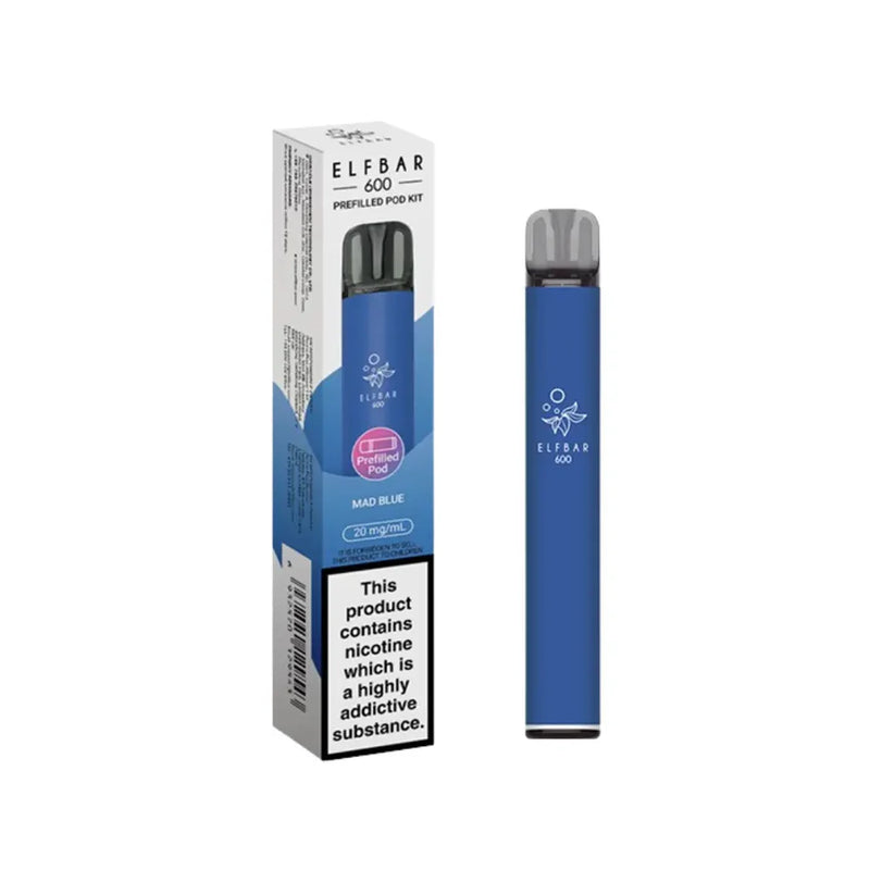 Elf Bar 600 Prefilled Pod Kit Compliant Post June 1st