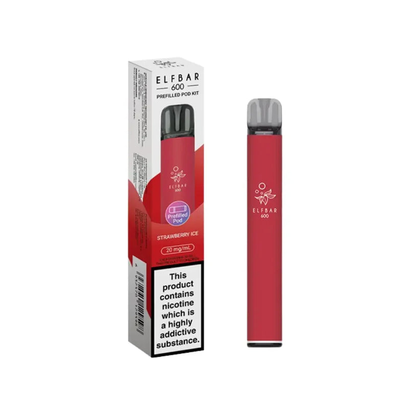 Elf Bar 600 Prefilled Pod Kit Compliant Post June 1st