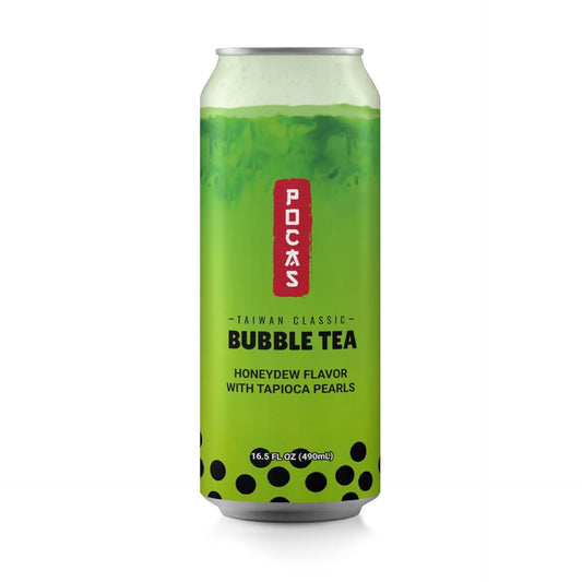 POCAS BUBBLE TEA HONEYDEW 24x490ml