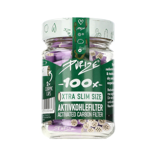 PURIZE Glass I XTRA Slim Size 100 Jar | 6mm