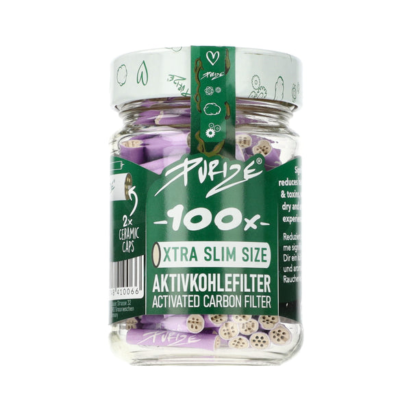 PURIZE Glass I XTRA Slim Size 100 Jar | 6mm