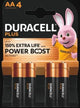 Duracell 5019171 Power Boost 150% AA 4pcs/pack MN1500