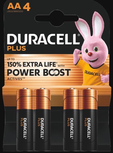 Duracell 5019171 Power Boost 150% AA 4PK MN1500