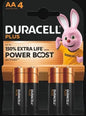 Duracell 5019171 Power Boost 150% AA 4pcs/pack MN1500