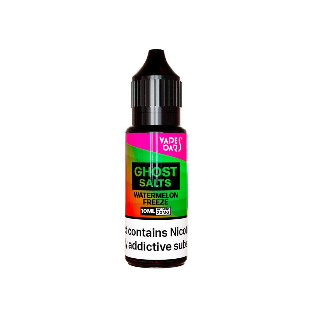 Ghost Salts Watermelon Freeze Vapes Bars E-Liquid 10ml - Click & Vape