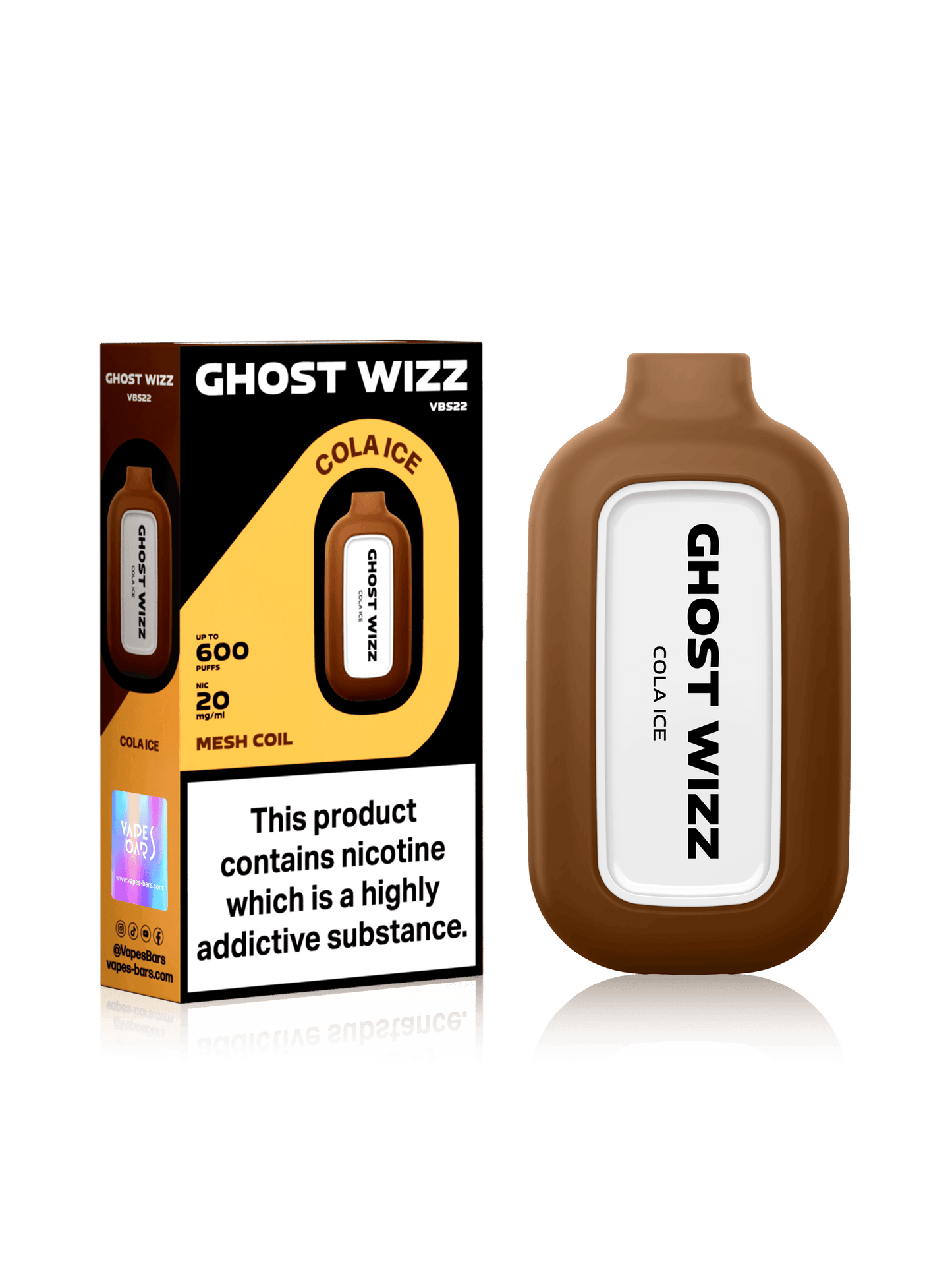 GHOST WIZZ COLA ICE DISPOSABLE VAPE - Vape Unit