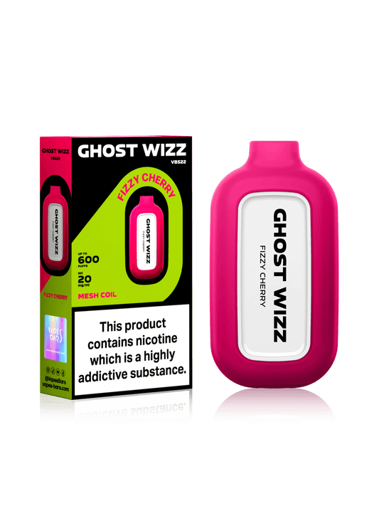 GHOST WIZZ FIZZY CHERRY DISPOSABLE VAPE - Vape Unit