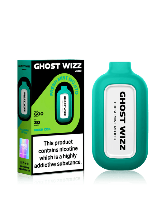 GHOST WIZZ FRESH MINT MOJITO DISPOSABLE VAPE - Vape Unit