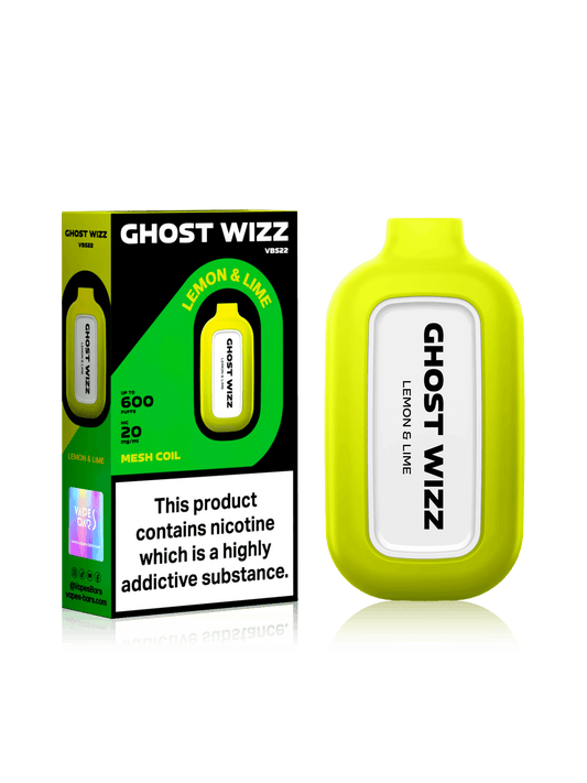 GHOST WIZZ LEMON & LIME DISPOSABLE VAPE - Vape Unit