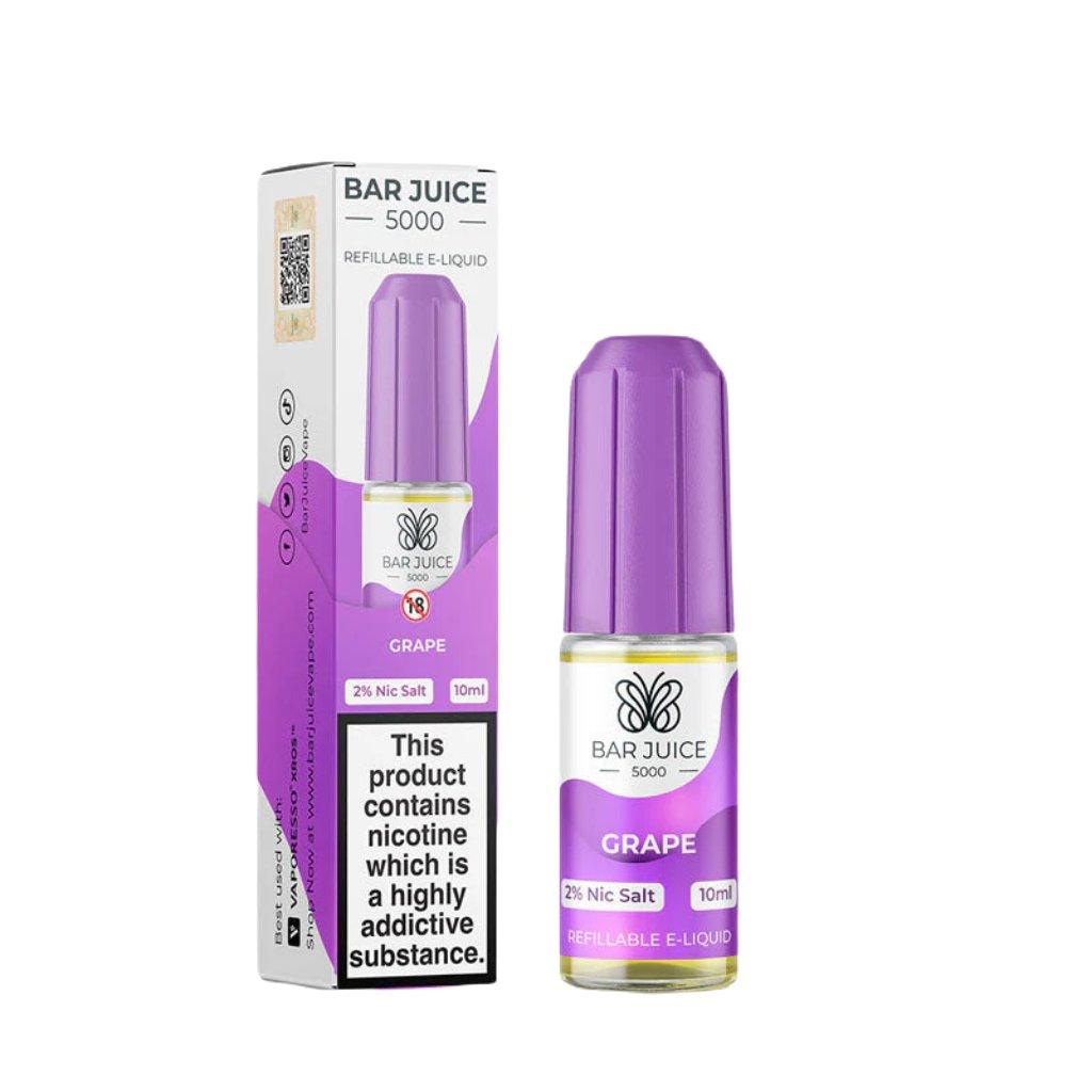 Bar Juice 5000 Grape Nic Salt - 10mg