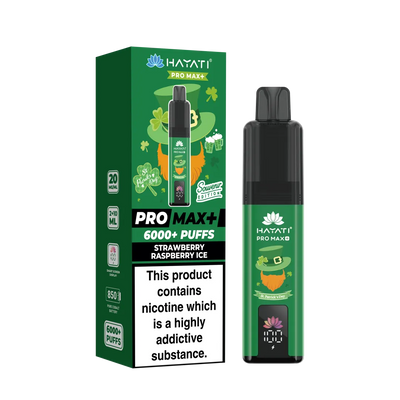 St. patrick's day - strawberry raspberry ice