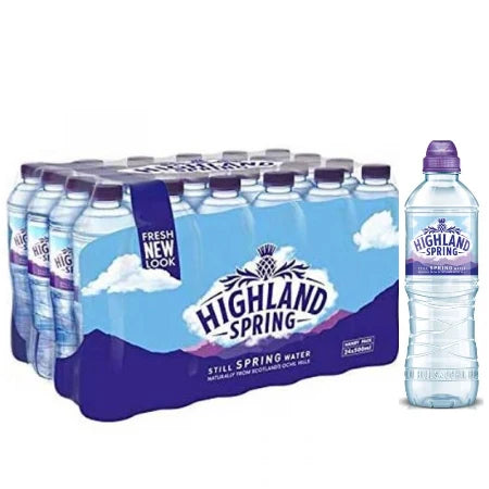 Highland spring Sports Cap NPM [24x500ML]