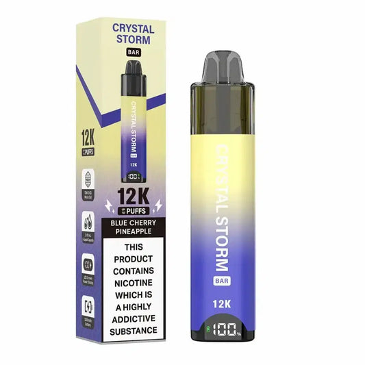 Crystal Storm Bar 12k Prefilled 20mg Pod Kit