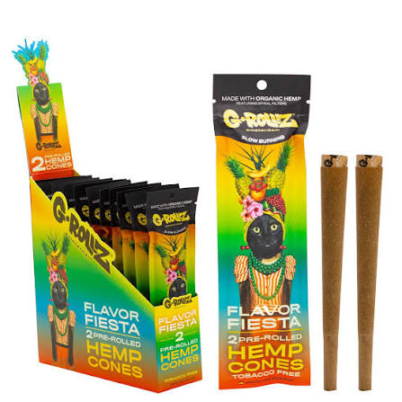 G.ROLLZ -12 x 2 Pre-Rolled Hemp Cones