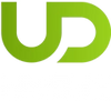Green UniqueDistribution logo on a white background