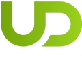 Green UniqueDistribution logo on a white background