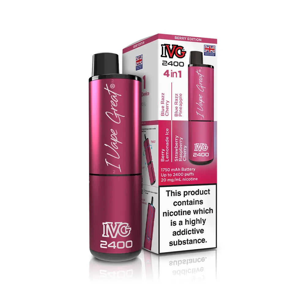 IVG 2400 4 In 1 Rechargeable Pod Kit