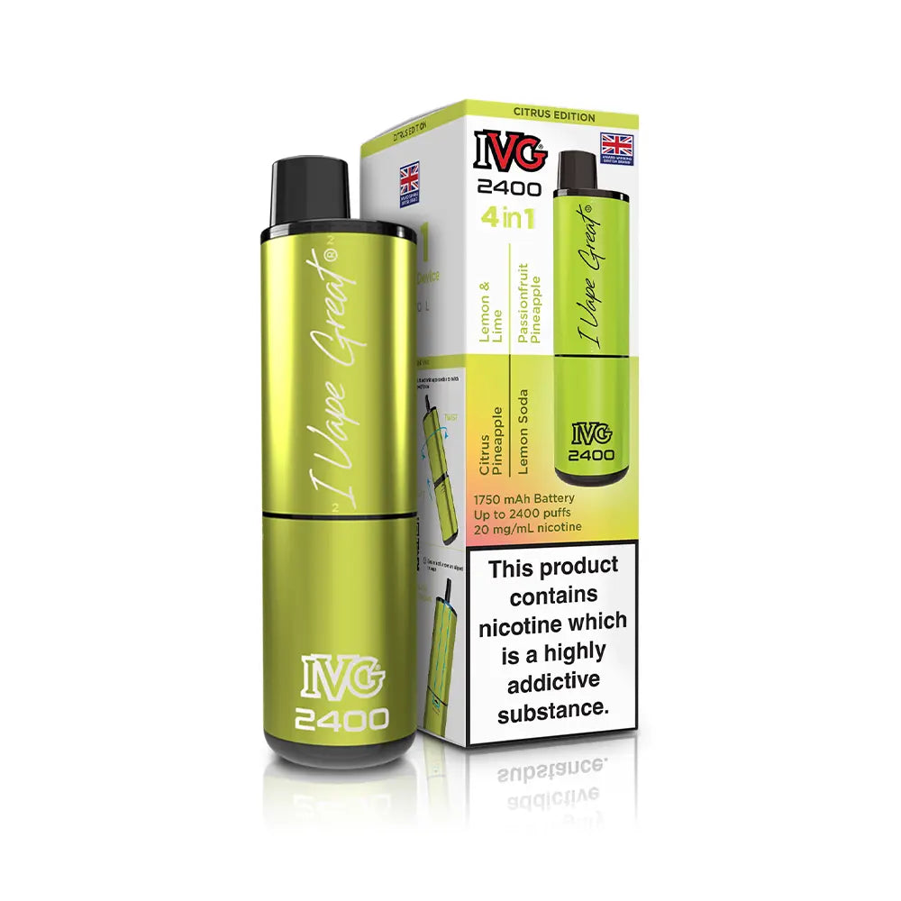 IVG 2400 4 In 1 Rechargeable Pod Kit