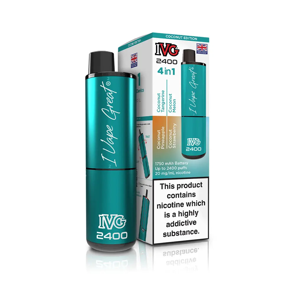 IVG 2400 4 In 1 Rechargeable Pod Kit