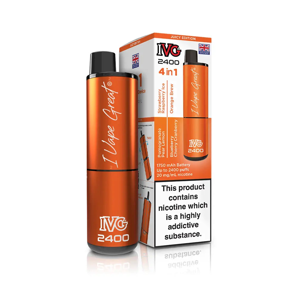 IVG 2400 4 In 1 Rechargeable Pod Kit