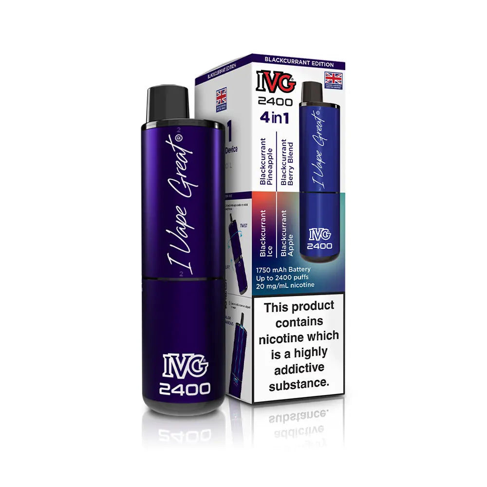 IVG 2400 4 In 1 Rechargeable Pod Kit
