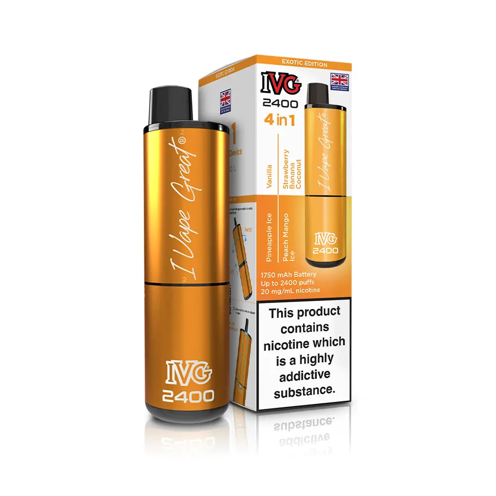 IVG 2400 4 In 1 Rechargeable Pod Kit