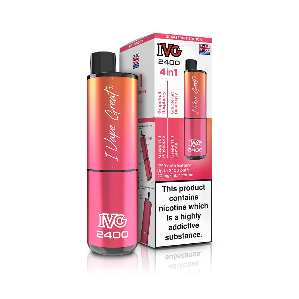 IVG 2400 4 In 1 Rechargeable Pod Kit