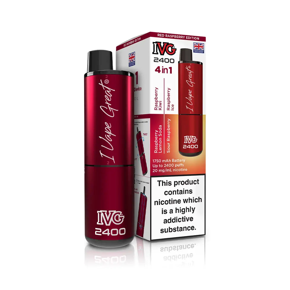 IVG 2400 4 In 1 Rechargeable Pod Kit