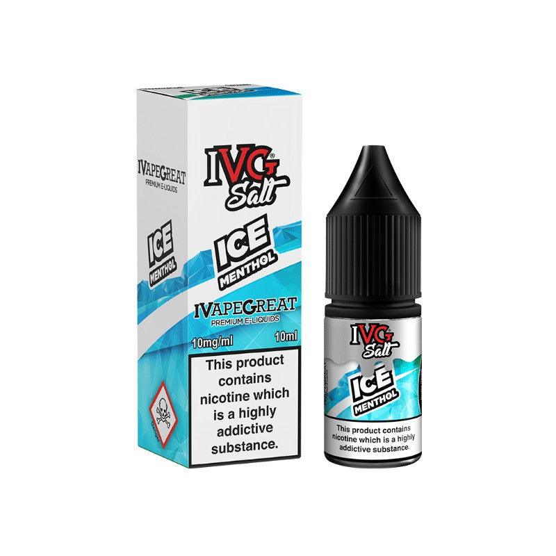 IVG Ice Menthol Nic Salt - 10mg