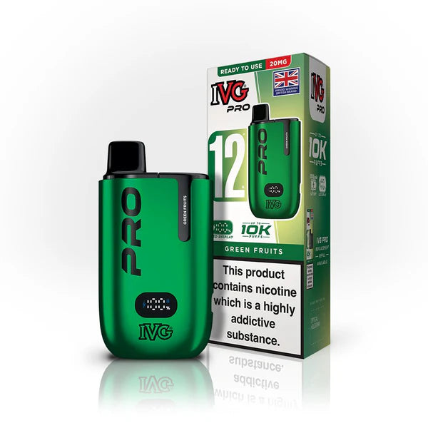 IVG Pro Legal 12K Big Puff Kit Compliant Post June 1st