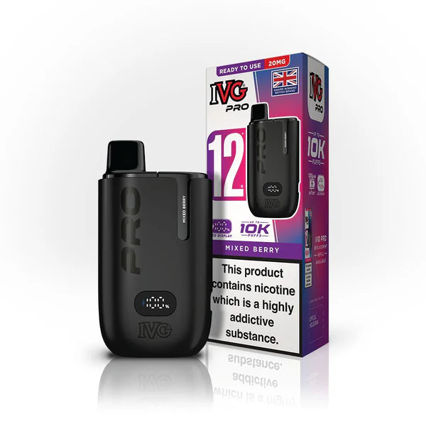 IVG Pro Legal 12K Big Puff Kit Compliant Post June 1st
