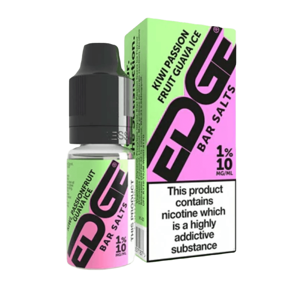 Edge Bar Salts Kiwi Passion Guava Ice Nic Salts - 15mg