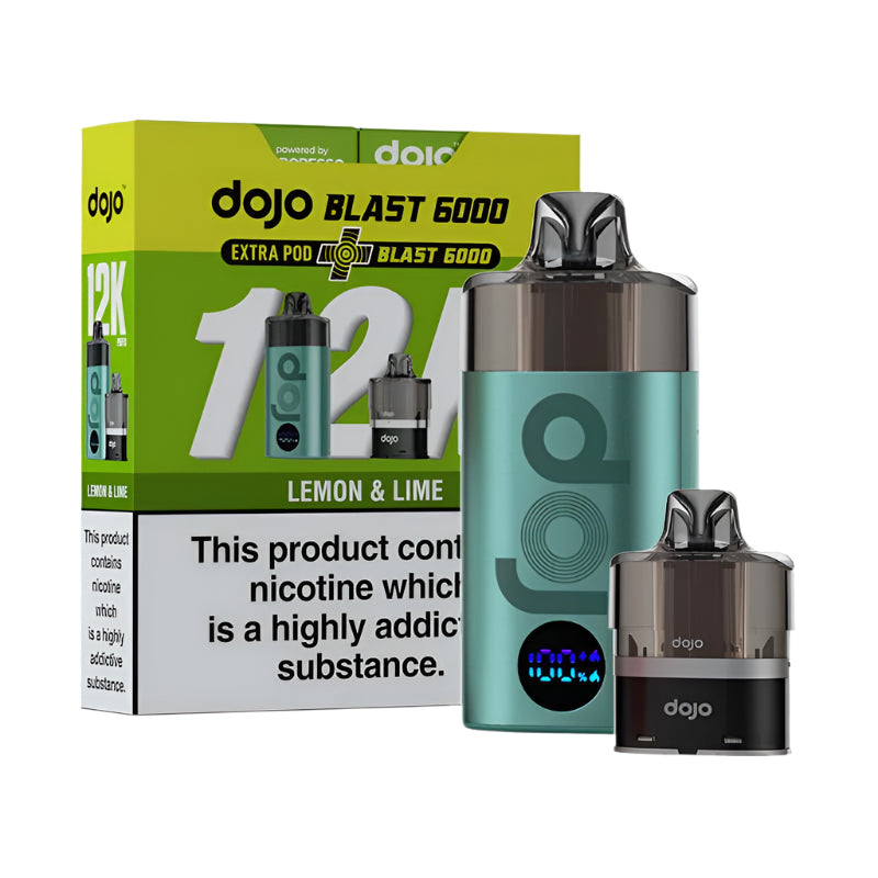 Vaporesso Dojo Blast 12K Bundle (1 x 2ml Pod & 2 x 10ml E-liquid)