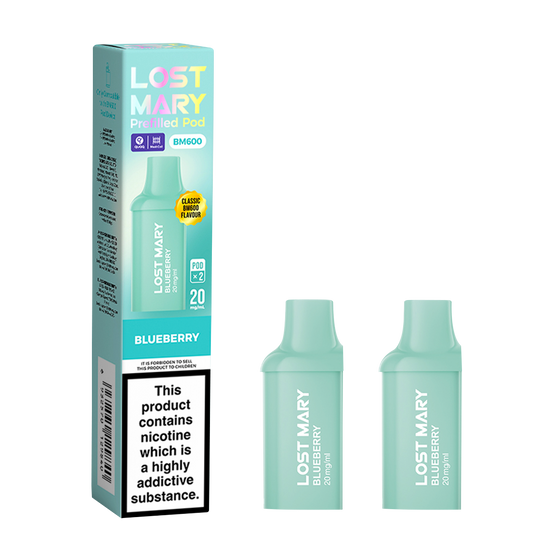 Lost Mary BM600 Prefilled Vape Pods 20mg - 2PK