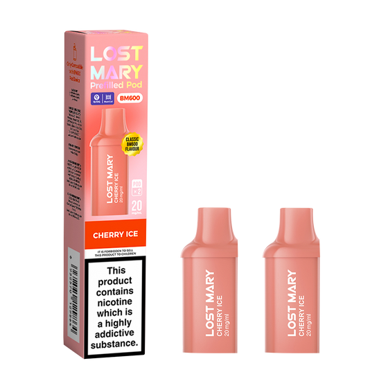 Lost Mary BM600 Prefilled Vape Pods 20mg - 2PK