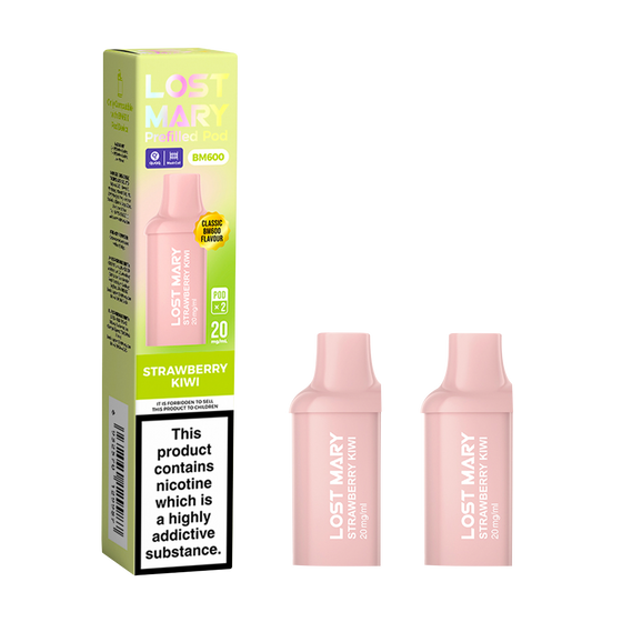 Lost Mary BM600 Prefilled Vape Pods 20mg - 2PK