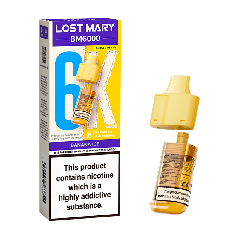 Lost Mary BM6000 Compliant Post June 1st Refill Pod