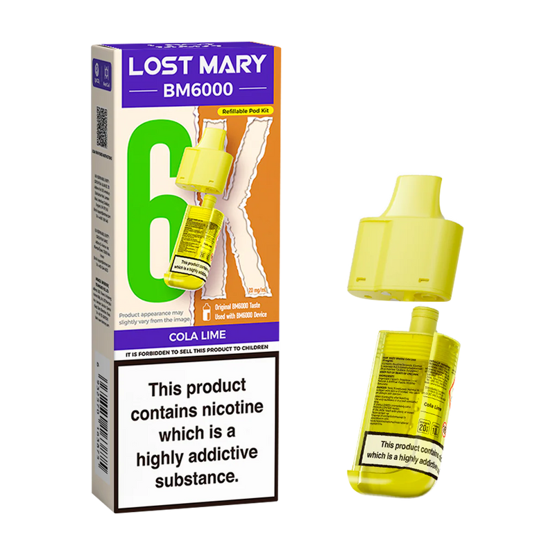 Lost Mary BM6000 Compliant Post June 1st Refill Pod