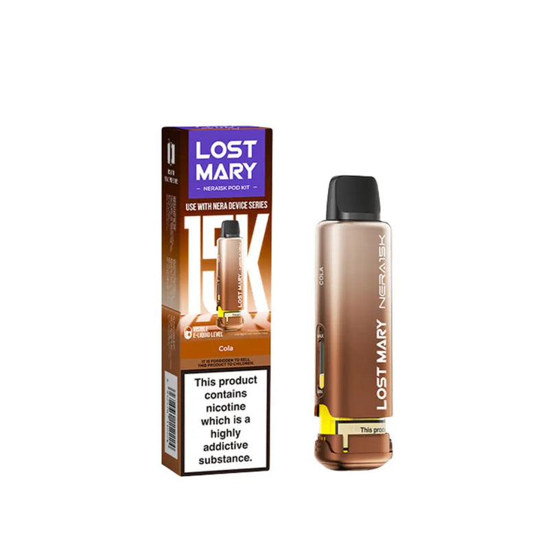Lost Mary Nera 15K 20mg Prefilled Pods Compliant Post June 1st