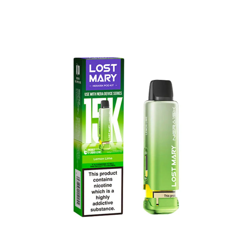 Lost Mary Nera 15K 20mg Prefilled Pods Compliant Post June 1st