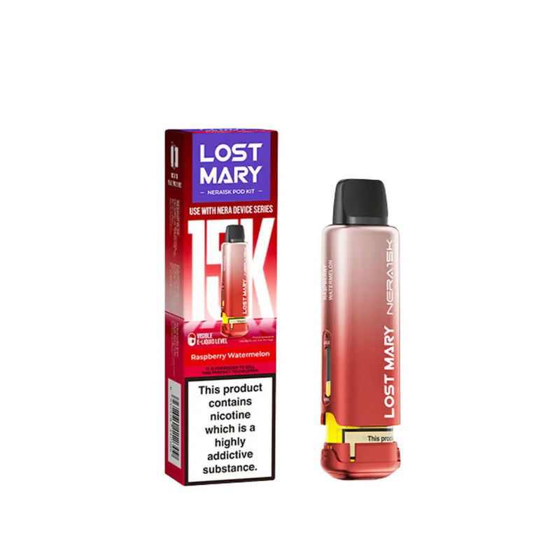 Lost Mary Nera 15K 20mg Prefilled Pods Compliant Post June 1st