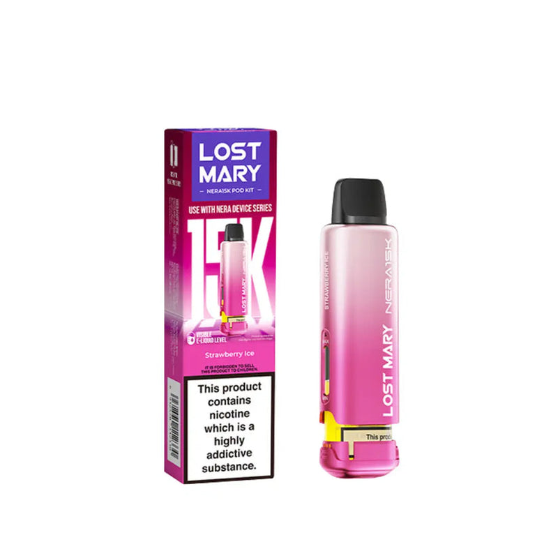 Lost Mary Nera 15K 20mg Prefilled Pods Compliant Post June 1st