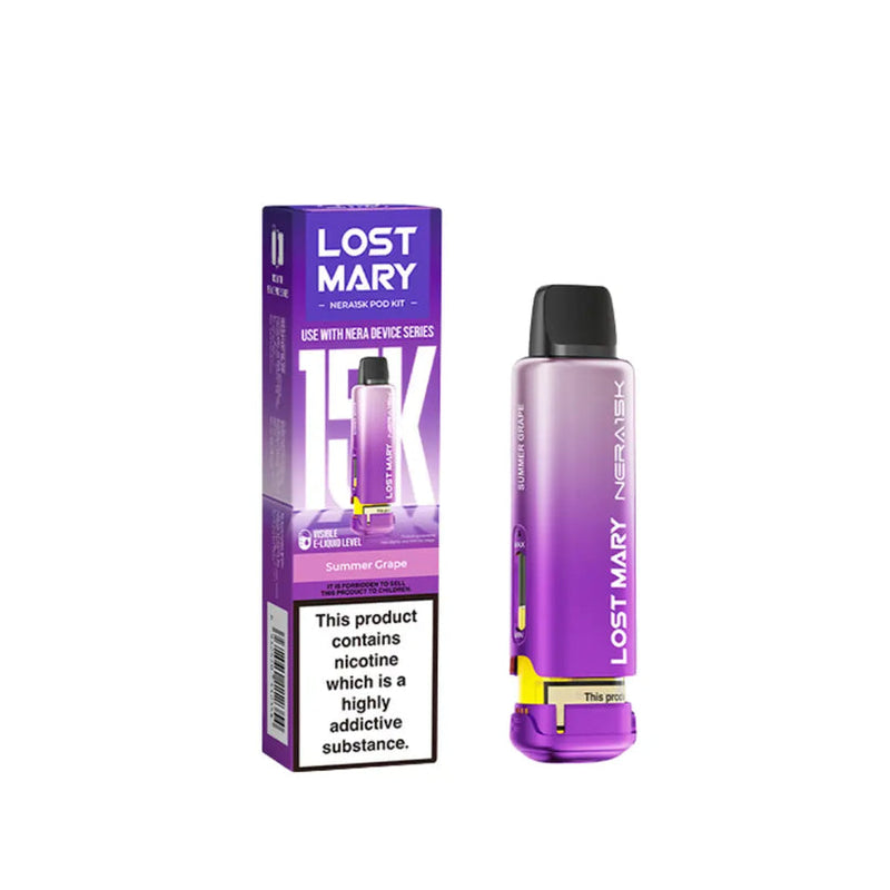 Lost Mary Nera 15K 20mg Prefilled Pods Compliant Post June 1st