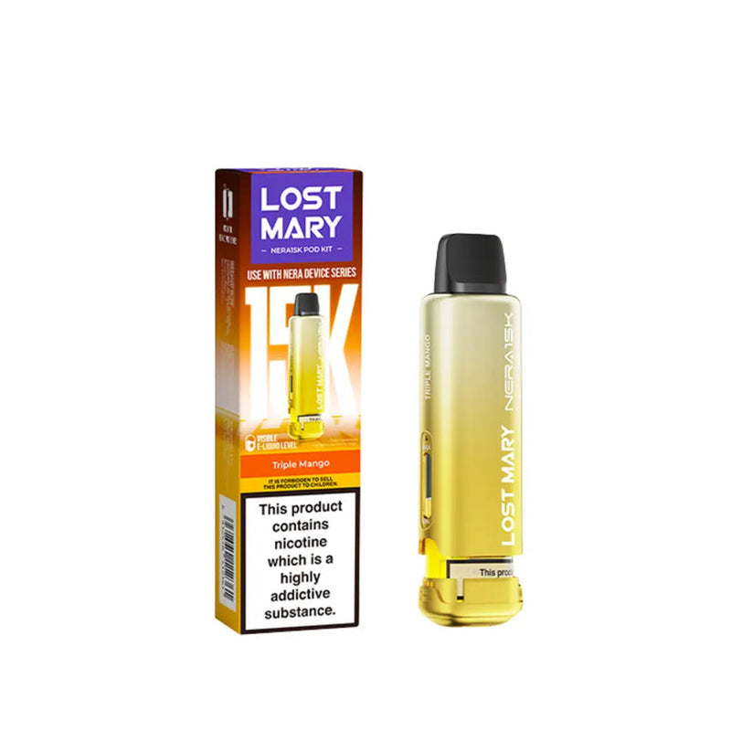Lost Mary Nera 15K 20mg Prefilled Pods Compliant Post June 1st